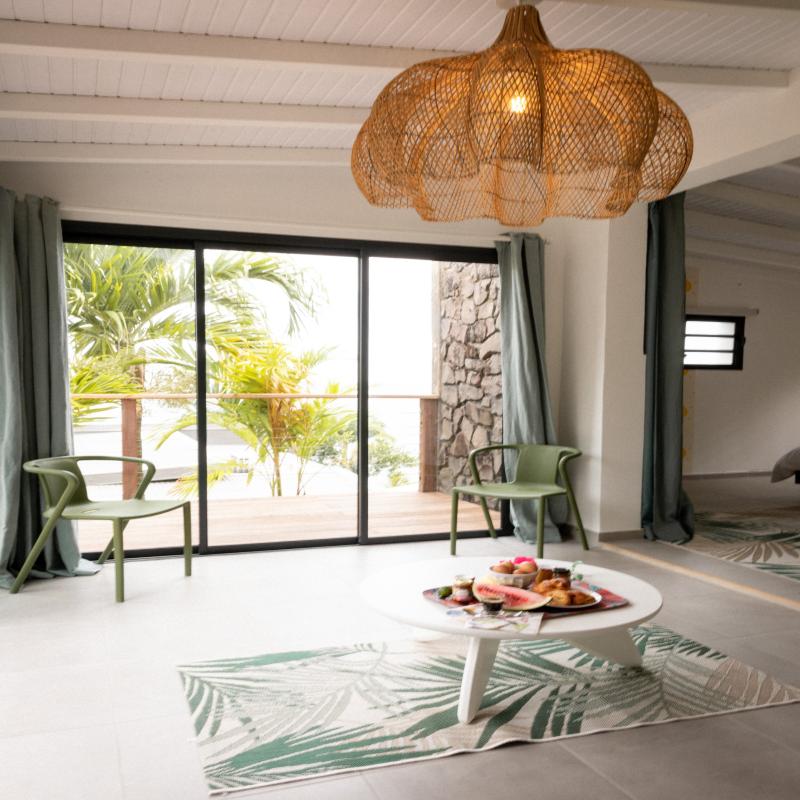 Location villa 7 chambres Anses Arlet Martinique -  sejour suite ch 7 non